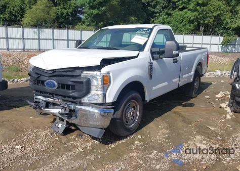 2022 Ford F-250 Xl z USA, uszkodzony, nr VIN 1FTBF2AN1NED56223